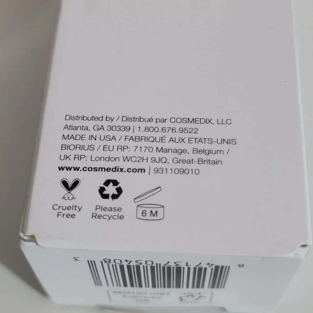 COSMEDIX Clear Deep Cleansing Mask - 2oz NIB Sealed